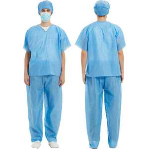 Tenue Médicale Unisexe Personnalisable de Haute Qualité en Tissu Non-Tissé pour Hôpitaux – Confort Optimal pour les Patients (Vente en Gros) - Product Image 1