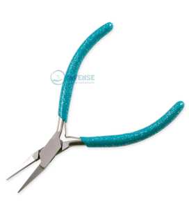 Alicates de joyería de punta plana de acero inoxidable de 4,5 pulgadas de primera calidad, herramientas de fabricación de joyas, envoltura de alambre para abalorios, reparación artesanal DIY, suministro OEM - Product Image 3