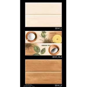 Nuevos azulejos de pared de cerámica esmaltada 300x450mm Super White Kitchen Deco Design Acabado brillante para la decoración del hogar al aire libre Firebrick - Product Image 4