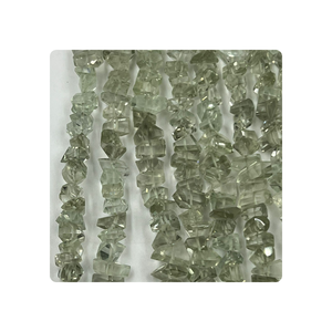 Perlas de pepitas de cuarzo amatista verde facetadas de 8 pulgadas al por mayor 12-15mm aprox. Calidad superior para la fabricación de joyas - Product Image 6