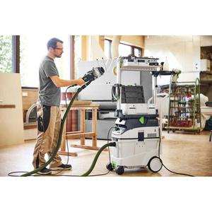 เครื่องดูดฝุ่นเคลื่อนที่ Festool 1200W รุ่น CLEANTEC CTM 48 EI AC สำหรับดูดฝุ่นเล็บ - Product Image 4
