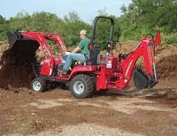 Massey Ferguson GC2400รถตัก4x4 110Hp120Hp เครื่องยนต์เครื่องปรับอากาศ4 WD พร้อมตัวโหลดเดอร์ส่วนหน้า - Product Image 3