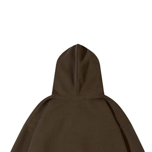 Sudadera con Capucha Personalizada OEM 100% Algodón con Bordado Pesado y Pedrería, Estilo Urbano, Patrón de Letras para Otoño - Product Image 4