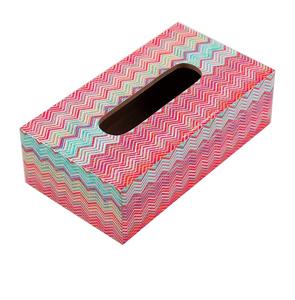 Boîte à mouchoirs en métal noir de style classique avec finition antique, de forme personnalisée, pour centre de table décoratif à prix bas - Product Image 3