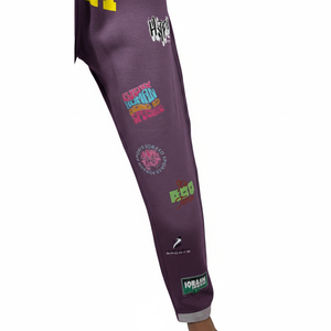 กางเกงวอร์มขาตรงสำหรับผู้ชายกางเกงวอร์มขายาวผ้าโพลีเอสเตอร์ระบายอากาศทรงตรงไซส์พิเศษ - Product Image 4