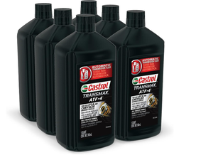 Castrol Transmax 06810 <b>ATF</b>+4 Automatic Transmission <b>Fluid</b> 1 Quart Pack of 6 Plastic 5 Year Expiration 15A9FA - Product Image 3