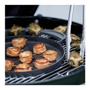 Plancha de Hierro Fundido Weber (38.6x30.5cm) con Asa Lisa 7421 para Asar y Cocinar - Product Image 5