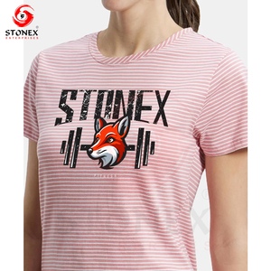 2025 course T-shirts haut de sport femmes haut court Fitness entraînement Yoga vêtements haut de Sport pour femmes entraînement dames chemises de sport - Product Image 2