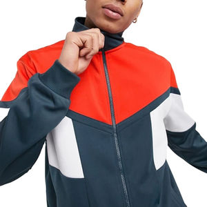 2025 nouveau Style hommes sport coupe-vent survêtement ensemble manchette réglable imprimé manches tissé veste pour l'hiver respirant - Product Image 4
