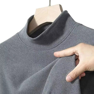 Alta calidad personalizada en blanco grueso peso pesado 400 GSM polar cuello redondo sudadera plisada bordada para hombres - Product Image 2