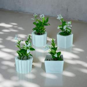 Fabricant de confiance, grand pot en marbre pour la décoration du sol, créant une ambiance royale dans les intérieurs de salon spacieux - Product Image 2