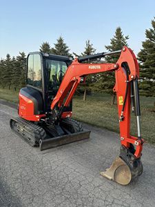 Kubota U27-4 굴삭기 1톤 2톤 디젤 유압 소형 마이크로 크롤러 미니 굴착기 - Product Image 3