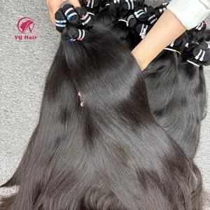 วิกผมคนแท้100% บริสุทธิ์เรียงตามธรรมชาติผมบริสุทธิ์เป็นมัดผมแท้จากเวียดนาม - Product Image 1