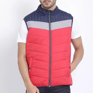 Chaleco acolchado reversible ligero para mujer con parche deportivo personalizado Chaquetas deportivas sin mangas para el trabajo de invierno Ropa de hombre - Product Image 1