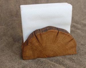 RESTARUNT-Servilletero de madera para hotel, organizador de servilletas, accesorio de mesa de hospitalidad, servilleta de madera Premium - Product Image 4