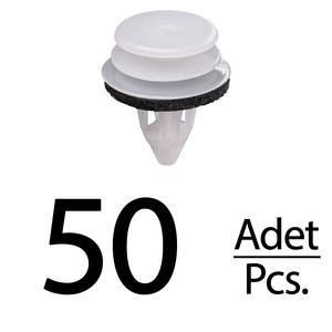 Clips de garniture de porte (AVEC JOINT) pour BMW et Range Rover Renault - 50 pièces - Product Image 1