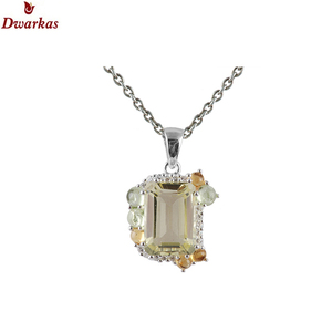 สร้อยคอจี้อัญมณีหลายแบบสำหรับผู้หญิงจี้อัญมณี925เงินสเตอร์ลิง CZ CZ - Product Image 2