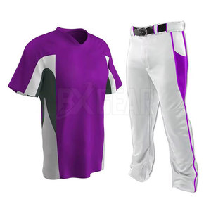 Uniforme de béisbol hecho en fábrica para hombres Tela ligera y duradera Fácil de mantener Adecuado para entrenamiento - Product Image 2