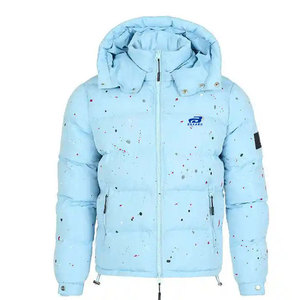 <b>Men</b> Sublimation Puffer <b>Jacket</b> Custom Full Print Warm Lightweight Winter Outerwear <b>Jacket</b> - Product Image 1