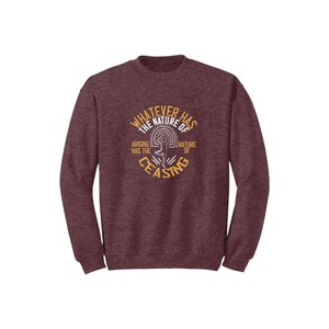 Sweat-shirt en mélange de coton avec des thèmes de bouddha imprimés Style décontracté 12 options de couleur 260-280 Placement de conception personnalisable GSM lourd - Product Image 1