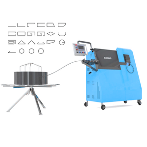 Máquina dobladora de barras de refuerzo CNC de 6-10mm de acero inoxidable totalmente automática con componente de Motor de núcleo dobladora de estribo CNC - Product Image 3
