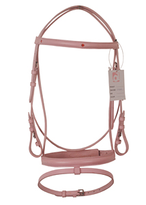 Bride de cheval en cuir fantaisie avec forme anatomique et bride de cheval en cuir réglable rembourrée souple en gros bride en cuir véritable - Product Image 5