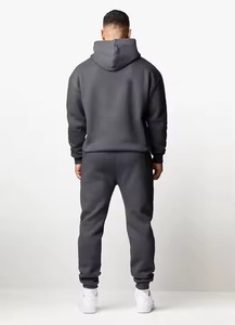 Survêtement pour homme en molleton technique 100% polyester, logo personnalisé 2025, coton, entraînement pour homme, jogging, taille plus - Product Image 2