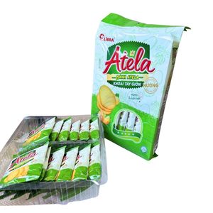 ขนมมันเทศอบกรอบ Atela 228 กรัม ขนมขบเคี้ยวกรอบกลม รสเค็มน้อย พร้อมรับประทาน ผลิตในเวียดนาม รับผลิตแบบ ODM OEM บรรจุภัณฑ์แบบถุง มีตัวอย่างฟรี - Product Image 4