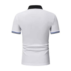 Polos para Hombre de Manga Corta, Color Sólido, Casual, con Cuello - Product Image 2