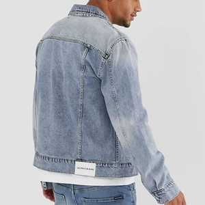 แจ็คเก็ตผ้ายีนส์สำหรับผู้ชายเสื้อแจ็กเก็ตยีนส์มีฮู้ดสำหรับฤดูหนาวผลิตจากผ้ายีนส์ - Product Image 2