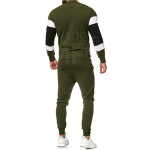 Trajes de sudor informales de secado rápido para hombre, Colección gris de alta calidad, diseño personalizado único de invierno, conjunto sólido de talla grande con Logo - Product Image 2