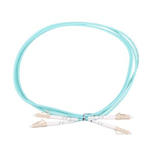 สายแพทช์เอ็กซ์ตร้าลิงค์ LC/UPC ถึง LC/UPC, มัลติโหมด, OM3, ดูเพล็กซ์, 3 มม., 1 ม. - Product Image 2