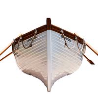 Réplique de canot de sauvetage Titanic OMH de 15 pieds, échelle 1:2, en bois et fibre de verre, kayak à rames pour la pêche, pédales incluses, longueur >4m, 2 personnes
