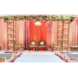 Boda moderna evento contemporáneo Mandaps Tampa excepcionalmente inglés boda Metal Mandap Chuppah boda Metal Mandap Decoración - Product Image 1