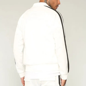 Ensemble de survêtement sportif pour homme personnalisé avec logo de marque, vêtements de jogging, ensemble deux pièces, 100% coton respirant, survêtement d'hiver - Product Image 4