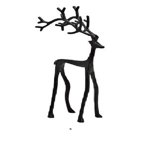 Metal Animal Figurine <b>Reindeer</b> <b>Christmas</b> Decorative Candy Bowl Shelf & Table Decor High Quality Material Used Factory Price - Product Image 2