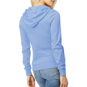 2025 femme décontracté surdimensionné à manches longues pull à capuche tricoté blanc sweat automne personnalisé broderie Logo Streetwear - Product Image 5