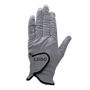 Guantes de golf de cuero Cabretta de buena calidad, nuevo diseño para hombre y mujer, guantes de golf de cuero de piel de oveja Cabretta - Product Image 1
