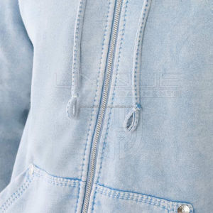 Ensemble de sweat à capuche et pantalon de survêtement délavés à l'acide de haute qualité survêtement unisexe au design personnalisé - Product Image 6