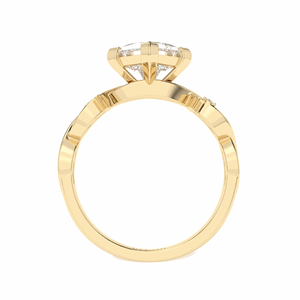 Anillo de compromiso de diamante princesa de 1,00 CT para mujer - Product Image 6