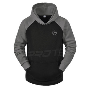 Conjunto de chándal de dos piezas con estampado de logotipo informal y Sudadera con capucha de lana transpirable de algodón/poliéster para hombre de talla grande OEM personalizado - Product Image 2