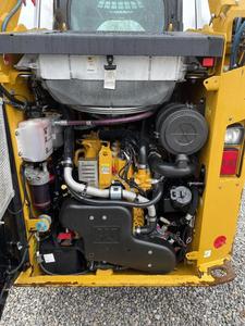 2022 Mini chargeuse sur pneus multifonctionnelle de 3 tonnes Skid Steer Cat 236D / 64hp à vendre - Product Image 5