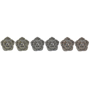 Nouvel Arrivage Hong Kong Vente en Gros Haute Qualité Or Blanc Massif 18 carats Véritable Diamant Clou d'oreille Tendance pour Fiançailles, Mariage, Cadeau de Fête - Product Image 4