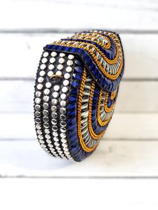 Fashion Mosaic Clutch <b>Bag</b> for Party Wear Collection Handmade Mosaic Clutch <b>Bag</b> for <b>Festive</b> and Wedding Wear By HAND MADE CRAFT - Product Image 5