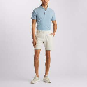Polo décontracté pour homme de haute qualité, 100% coton, manches courtes, tissu tricoté respirant, logo sur le devant, coupe classique - Product Image 4