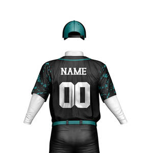 Ensemble d'uniformes de baseball pour adultes, fournisseur direct d'usine, à vendre, uniforme de baseball en stock fabriqué en tissu doux de haute qualité - Product Image 6