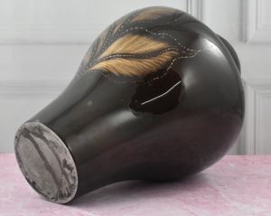 Modern Black Metal Cremation <b>Urn</b> for Adults Black Burial <b>Urn</b> for Women & Men to Safely Store Human <b>Ashes</b> <b>Pet</b> Caskets & <b>Urns</b> - Product Image 3