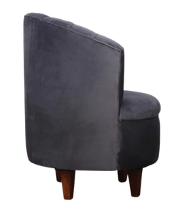 Sillón de Terciopelo Tradicional Hecho a Mano, Ajustable, Duradero, Mueble Antiguo para el Hogar, Sala de Estar, Hoteles, Villas, Casas de Campo, Apartamentos - Product Image 3