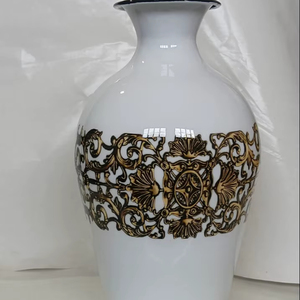 Luxury Flower Vase Astounding Quality Handmade Modern Decor Iron Vase for Home , Hotel and Co-operate Gifting and Birthdays - Product Image 1