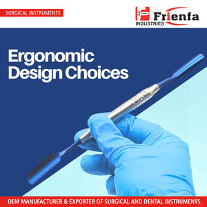 Espátula Doble Recubierta de Titanio para Implantes Dentales, Herramienta para Injertos Óseos, Aplicador Quirúrgico de Relleno Óseo - Product Image 5